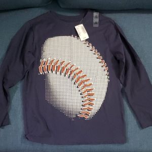 Boys long sleeve t-shirt sz S 5/6 NWT